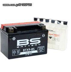 Μπαταρία BS BATTERY κλειστού τύπου YTX9-BS