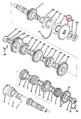 RD-250,RD-400(1979),RZ-250,XS-400(1977-1982),XS-360,GX-250(1978),GX-400,IT-250/400/465/490 ΓΡΑΝΑΖΙ ΚΙΝΗΣΗΣ 16 ΔΟΝΤΙΑ KAI SUZUKI GT-380/550/750 KAI KAWASAKI GPZ-250-thumb-2