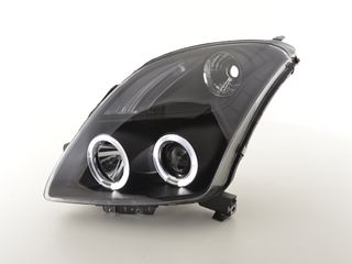 ΦΑΝΑΡΙΑ ΕΜΠΡΟΣ ANGEL EYES ΜΑΥΡΑ SUZUKI SWIFT 2005-2010 EAUTOSHOP.GR ΠΑΡΑΔΟΣΗ ΔΩΡΕΑΝ