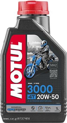 Motul 3000 20W-50 4T Mineral 1L 