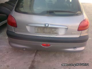 PEUGEOT 206 ΤΖΑΜΟΠΟΡΤΑ ΠΡΟΦΥΛΑΚΤΗΡΑΣ ΠΙΣΩ ΦΑΝΑΡΙΑ 