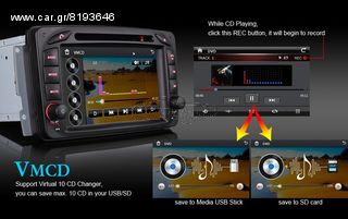 MERCEDES C W203 - ΕΡΓΟΣΤΑΣΙΑΚΗ ΟΘΟΝΗ GPS-DVD-MP3-BLUETOOTH WINCE-thumb-2