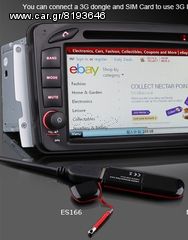 MERCEDES C W203 - ΕΡΓΟΣΤΑΣΙΑΚΗ ΟΘΟΝΗ GPS-DVD-MP3-BLUETOOTH WINCE-thumb-3
