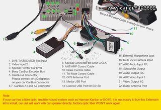 MERCEDES C W203 - ΕΡΓΟΣΤΑΣΙΑΚΗ ΟΘΟΝΗ GPS-DVD-MP3-BLUETOOTH ANDROID 5.1!!-thumb-4
