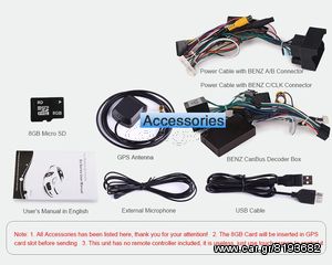 MERCEDES C W203 - ΕΡΓΟΣΤΑΣΙΑΚΗ ΟΘΟΝΗ GPS-DVD-MP3-BLUETOOTH ANDROID 5.1!!-thumb-5
