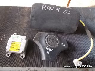 ΑΕΡΟΣΑΚΟΙ ΟΔΗΓΟΥ ΣΥΝΟΔΗΓΟΥ ΕΓΚΕΦΑΛΟΣ TOYOTA RAV4 2001 2000cc