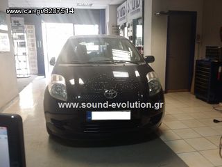 Clifford Matrix 3105X με γραπτή ισόβια εγγύηση σε Toyota Yaris www.sound-evolution.gr