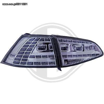 GOLF VII (7) LED  ΦΑΝΑΡΙΑ ΠΙΣΩ  LED SMOKE-ΦΙΜΕ