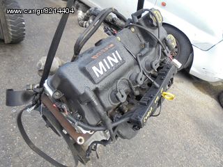 Κινητήρας Μοτέρ MINI COOPER R50/R53 (2002-2006) 1600CC W10B16AA γραπτη εγγυηση-thumb-1