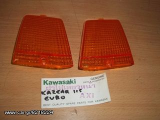 ΚΡΥΣΤΑΛΑ ΦΛΑΣ ΕΜΠΡΟΣ ΓΝΗΣΙΑ ΠΟΔΙΑΣ KAWASAKI KAZEAR 115-EURO TEM.