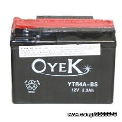 ΜΠΑΤΑΡΙΑ MOTO YTR4A-BS.Z50 MONKEY 12V DIO SH50 SCOPY,Z50,JOG