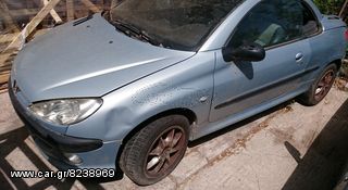Peugeot 206 2000 CC CABRIO 1,6-thumb-1