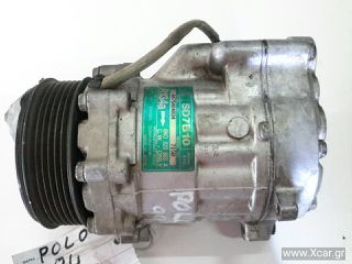 Συμπιεστής A/C (Κομπρέσορας) VW LUPO Hatchback / 3dr 1998 - 2005 ( 6X1 - 6E1 ) 1.0  ( AER,ALD,ALL,ANV,AUC  ) (50 hp ) Βενζίνη #6N0820803
