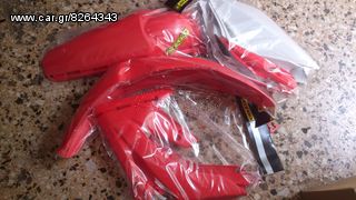 ΠΛΑΣΤΙΚΑ ΚΙΤ HONDA CRF250 06-07 ΚΟΚΚΙΝΟ-ΑΣΠΡΟ ACERBIS 