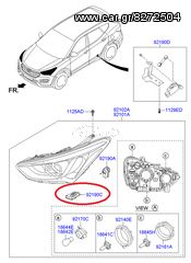 ** ΕΓΚΕΦΑΛΟΣ ΧΕΝΟΝ HYUNDAI IX35(TUCSON)/SANTA FE 2012-2017 **