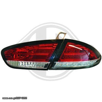 SEAT LEON MKII 1P ΦΑΝΑΡΙΑ ΠΙΣΩ WHITE-RED(ΛΕΥΚΟ-ΚΟΚΚΙΝΟ)
