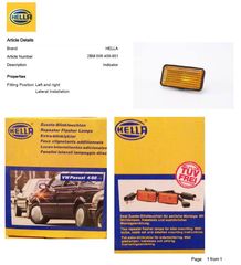 ΦΛAΣ ΠΛAINO AP/ΔEΞ VW PASSAT (HELLA)-thumb-1