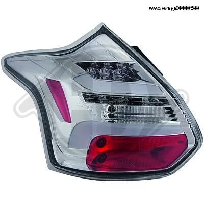 FORD FOCUS LED ΦΑΝΑΡΙΑ ΠΙΣΩ CHROME-LED