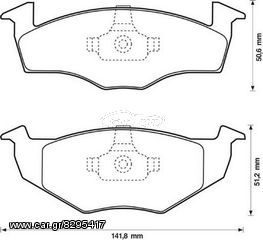 ΤΑΚΑΚΙΑ ΦΡ ΕΜ  (ΚΑΙΝΟΥΡΓΙΑ). SEAT . Για οχηματα με απλη δισκοπλακα , οχι αεριζομενη . TEXTAR 2186603