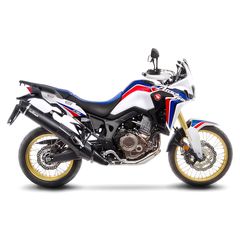 Εξάτμιση Τελικό Leovince Evo II Black Honda Africa CRF 1000 L 2016>