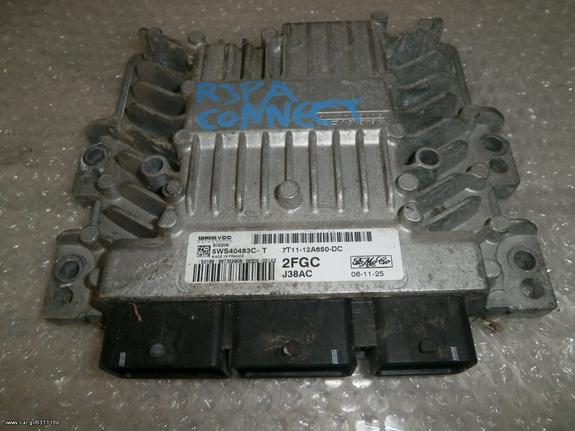 FORD TRANSIT CONNECT 1800 TURBO DIESEL R3PA sid206 5ws40483ct 7t1112a650dc 2fgc ΕΓΚΕΦΑΛΟΣ ΜΗΧΑΝΗΣ