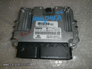 HYUNDAI MATRIX BOSCH 0281013143 39103-2A315 39109-2A315 D4FA 1.5 DIESEL ΕΓΚΕΦΑΛΟΣ ΜΗΧΑΝΗΣ