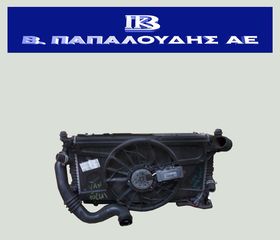 σετ ψυγείο νερού & ψυγείο aircondition κομπλέ με βεντιλατέρ FORD C-MAX 2003-2007