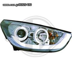 HYUNDAI IX35 ΦΑΝΑΡΙΑ ΕΜΠΡΟΣ DAYLIGHT CHROME-ΧΡΩΜΙΟ