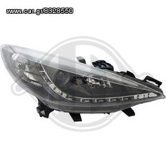 Daylight headlight for Peugeot 207  φαναρια εμπρος eautoshop gr