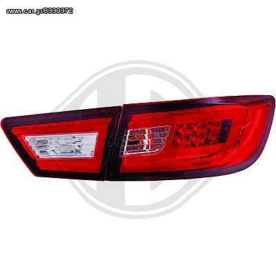 RENAULT CLIO ΦΑΝΑΡΙΑ ΠΙΣΩ LED  RED-ΚΟΚΚΙΝΟ