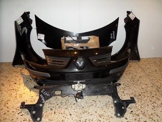 Renault Modus 2005-2008 μετώπη εμπρός κομπλέ μαύρο