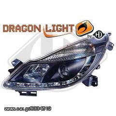 ΦΑΝΑΡΙΑ ΕΜΠΡΟΣ ΓΙΑ OPEL Corsa D 3/5 trg. 06-10 dragon light eautoshop.gr 