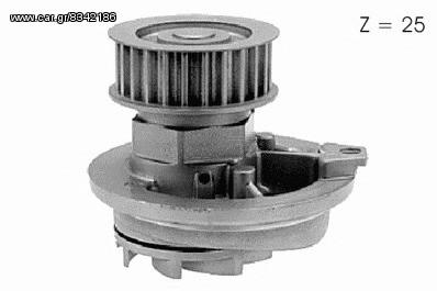 Αντλία Νερού CHEVROLET, DAEWOO, OPEL & VAUXHALL  WO-011, CP2660, CP2894, CP3392, 24409355, P316, P318, P328, P796, PK03160, PK03161, PK03162, PK03163, PK03164, PK03165, PK03180