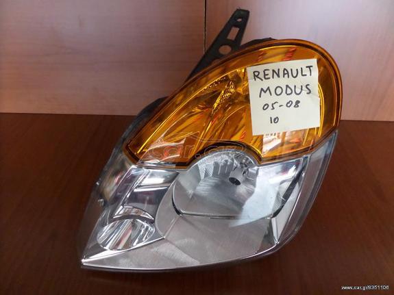 Renault Modus 2005-2008 φανάρι εμπρός αριστερό