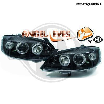 φαναρια εμπρος opel astra g angel eyes eautoshop.gr δωρεαν παραδοση