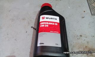 WURTH ENDURANCE  5W30  FULLY SYNTHETIC 