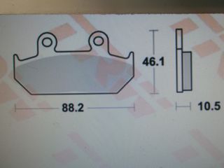 ΤΑΚΑΚΙΑ  (ΚΛΕΙΝΟΥΜΕ ΟΡΙΣΤΙΚΑ)  CAGIVA CANYON 500/600,(96-2000)/ELEFAN.750/900.EXPLORER-91-94 ΠΡΟΣΦΟΡΑ (2,ZEΥΓΑΡΙΑ) TAIWAN υπολοιπα στοκ-thumb-1