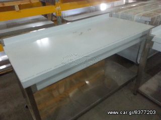 INOXWEB 2026-Τραπεζι παγκος εργασιας 180χ70χ87 ΤΟΙΧΟΥ