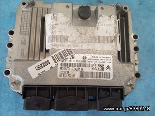 Peugeot 307 Citroen C4 1.6 HDI εγκέφαλος κινητήρα 0281011863 9661377280