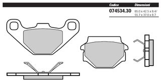 ΤΑΚΑΚΙΑ APRILIA/CAGIVA/FANTIC/HUSQVARNA/KRAM-IT/KTM/TM/YAMAHA (MOTORQUALITY-BREMBO)