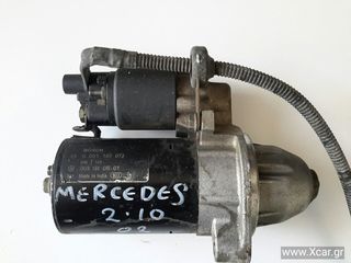 Μίζα MERCEDES E CLASS Sedan / 4dr 1999 - 2002 ( W210 ) E 200 (210.035)  ( M 111.942  ) (136 hp ) Βενζίνη #0001107072