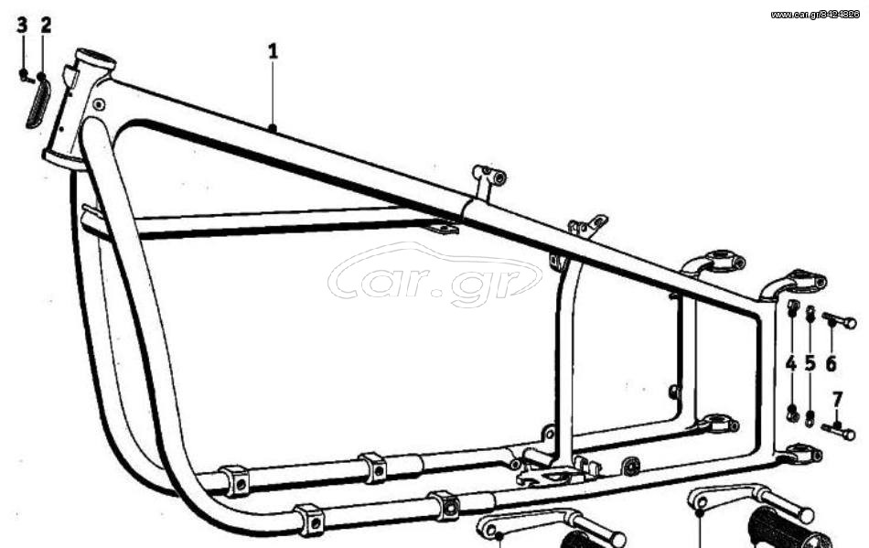 Bmw R 51/3 1954 Αδεια  κυκλοφοριας