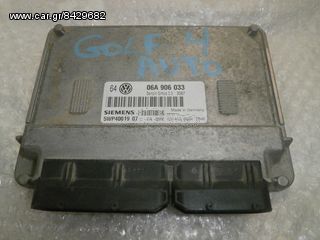 VW GOLF 4 1600 AUTO APF 06A906033, 06A 906 033, SIEMENS 5WP40019 07, ΕΓΚΕΦΑΛΟΣ ΜΗΧΑΝΗΣ