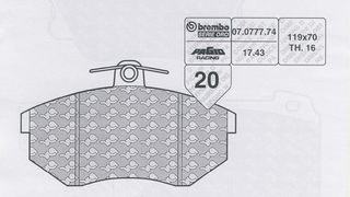 ΤΑΚΑΚΙΑ RACING ΕΜ. AUDI 80-90-100-COUPE/SEAT CORDOBA-IBIZA-TOLEDO/VW CORRADO-GOLF-JETTA-PASSAT-SCIROCCO-VENTO (MOTORQUALITY-BREMBO SERIE ORO) WVA 20168