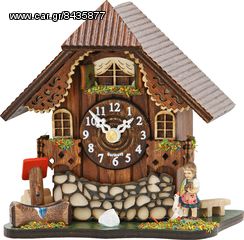 Table cuckoo clock Kuckulino quartz clockwork chalet style 13 cm  TU086Q NEW