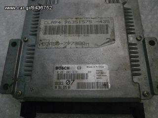 CITROEN XSARA 2.0 HDI Bosch part no.: 0 281 001 976 CITROEN part no.: 96351575 EDC15C2 07 ΕΓΚΕΦΑΛΟΣ ΜΗΧΑΝΗΣ