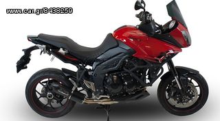 Gpr Eξάτμιση Τελικό Furore Black Triumph Tiger 1050 Sport 2013 - 2016 Χαμηλή Τοποθέτηση 