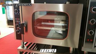INOXWEB 2026-ΗΛΕΚΤΡΙΚΟΣ ΦΟΥΡΝΟΣ ΑΕΡΟΣ ΑΤΜΟΥ ΜΕ BOILER NR-FCN60 98,5X92X72 CM