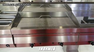 INOXWEB 2027 - GR200 Σουβλακιέρα Υγραερίου Δύο Επιπέδων GR200
