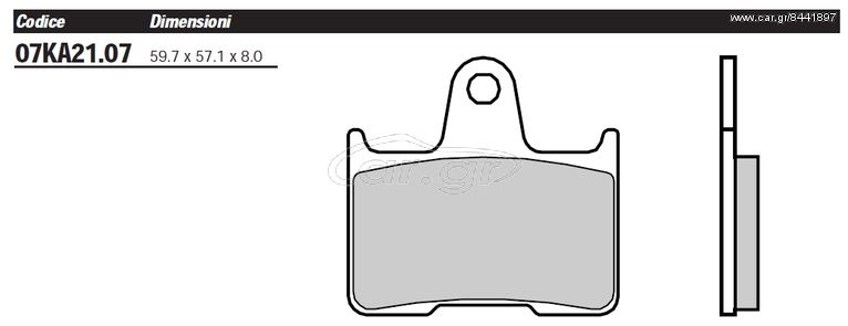 ΤΑΚΑΚΙΑ HARLEY/HONDA/KAWASAKI/MZ (MOTORQUALITY-BREMBO)